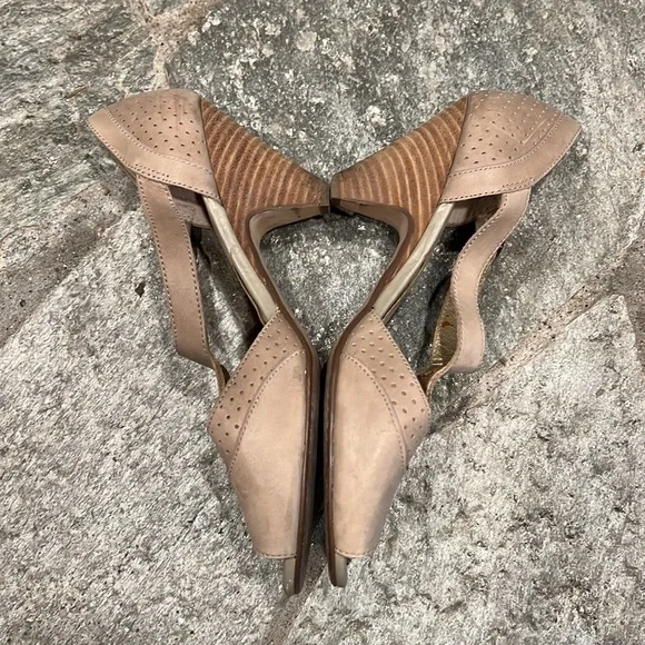 Seychelles t-bar ivory/cream heels vintage inspired size 9 - Picture 2 of 4